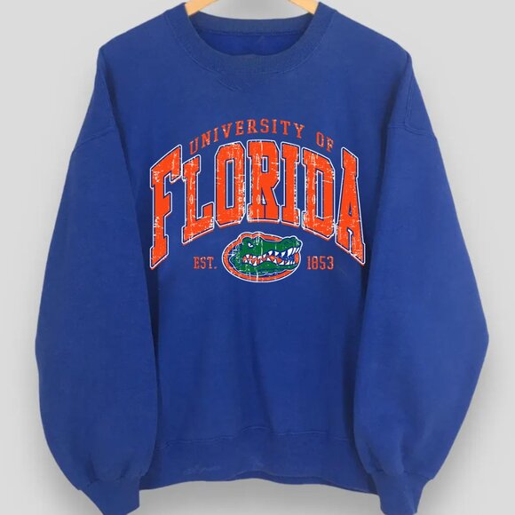 Florida Gators Sweatshirt, University of Florida Shirt Retro - Picture 2 of 2